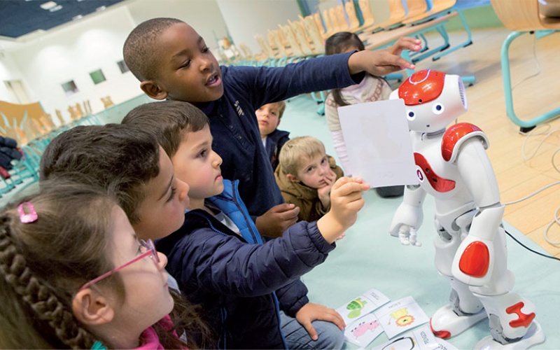 Des robots dans les écoles