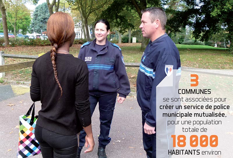 Une même police pour les trois communes