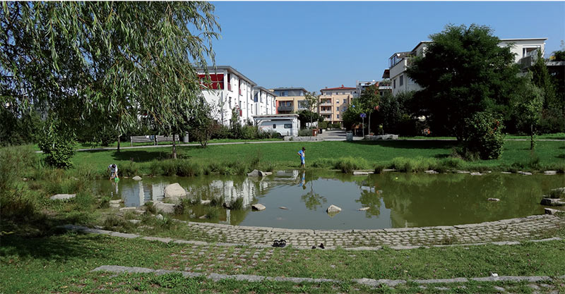 Le quartier de Riesefeld Les enseignements de Fribourg