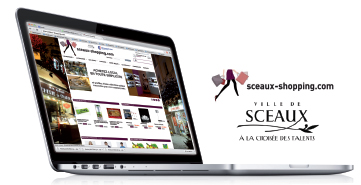 Plus de 1 000 produits vendus par une quarantaine de commerçants scéens sont disponibles sur le site Internet « sceaux-shopping.com ». Une rue piétonne virtuelle