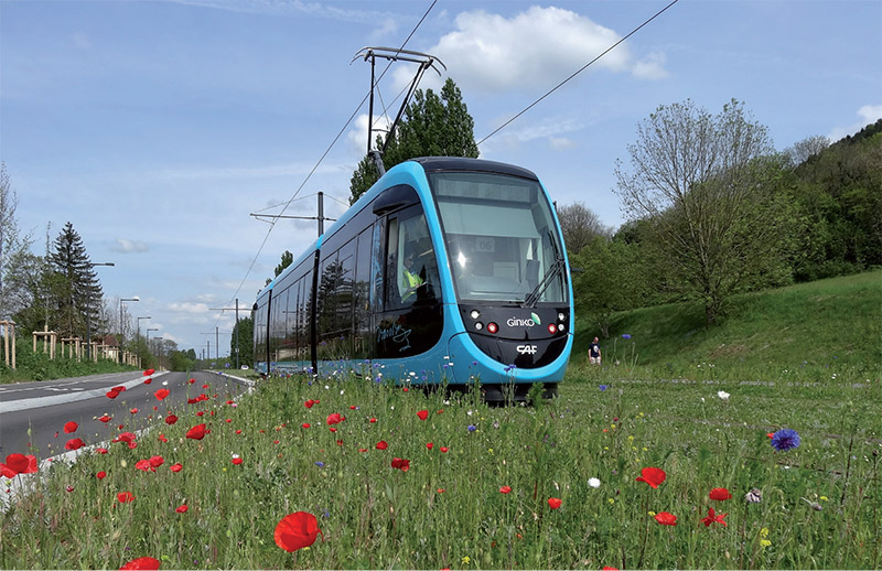 Le grand Besançon a fait le choix d'un tramway adapté aux besoins de l'agglomération Un tramway « pas cher, mais pas low-cost »