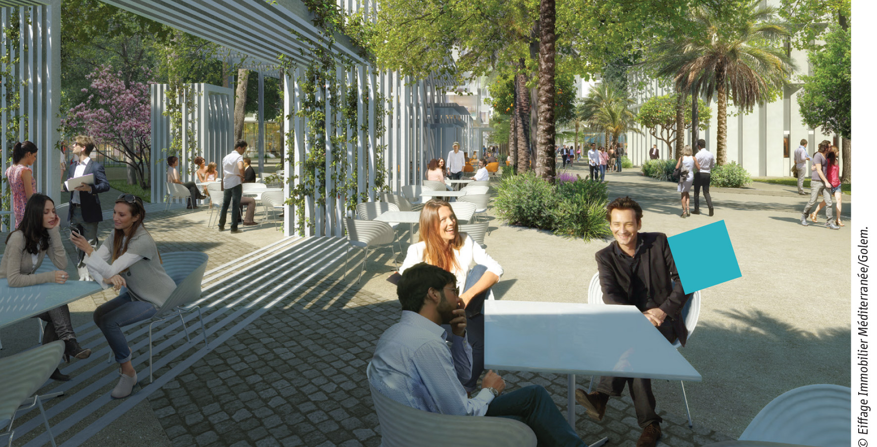 Smartseille marque une nouvelle étape dans la conception des écoquartiers. L’écoquartier de demain