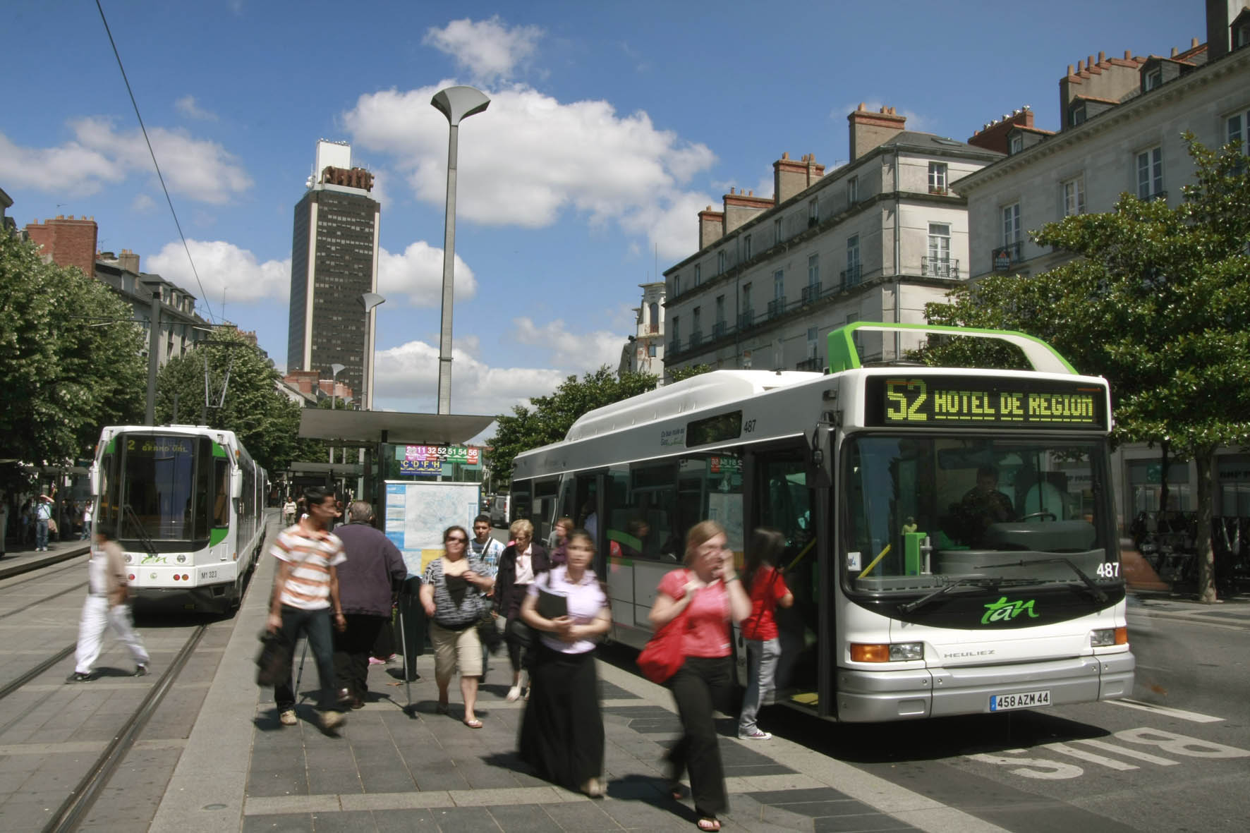 ​Nantes va tester les arrêts de bus à la demande