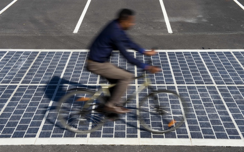 La route qui produit de l’énergie