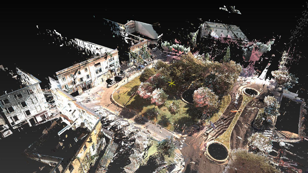 Les rues de la Ville en version 3D