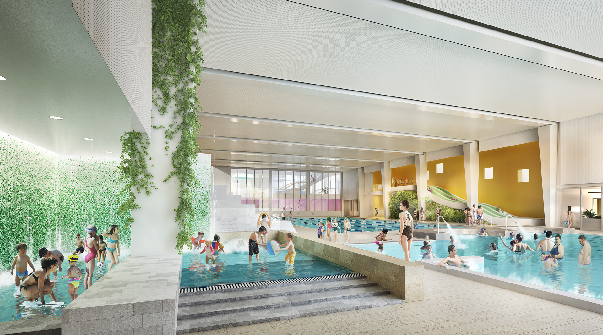 Réhabilitation Le centre nautique fait peau neuve