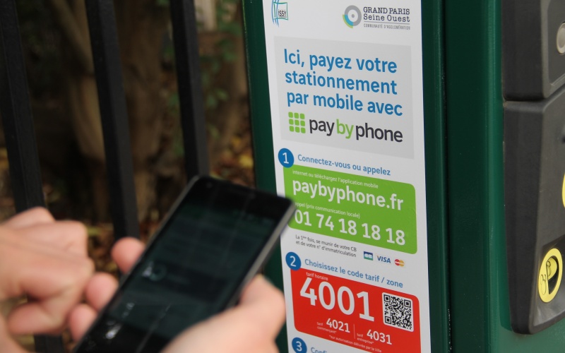 Paybyphone - Grand Paris Seine Ouest