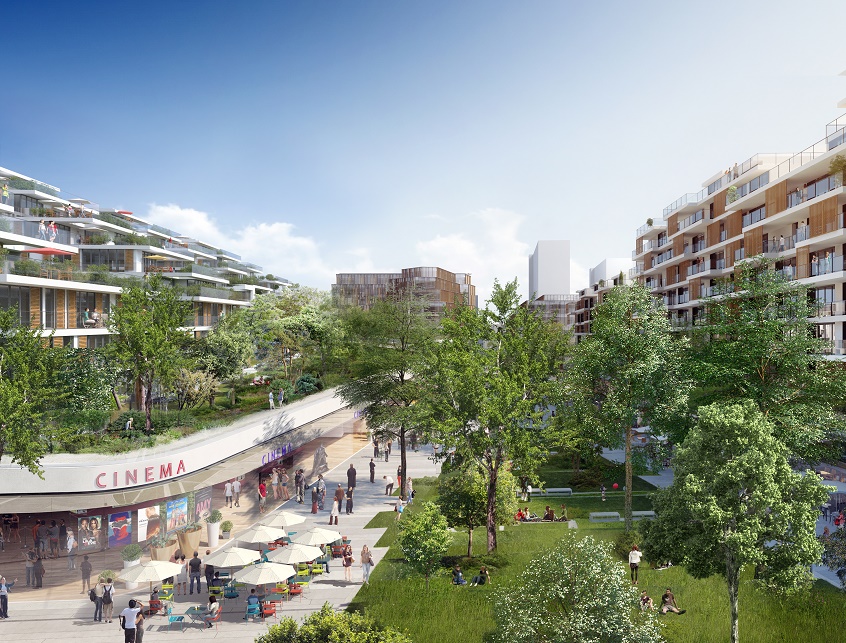 Un nouveau quartier vert et connecté
