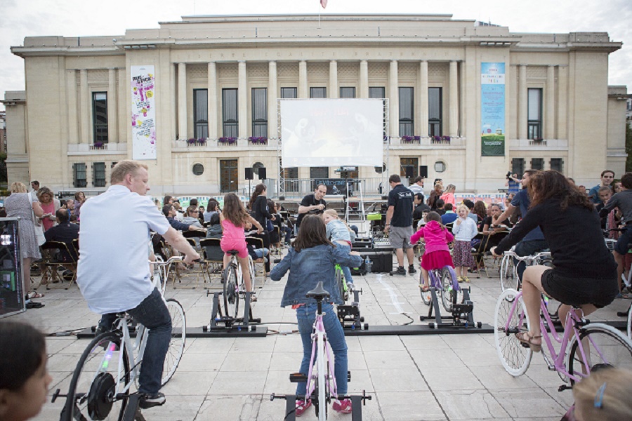 Puteaux – cinéma-vélo