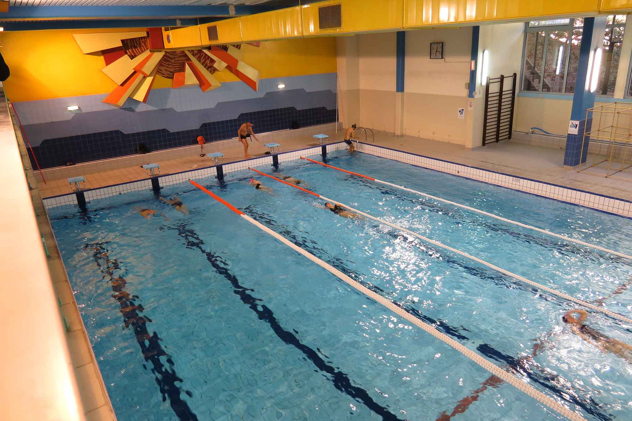 Paris –piscine chauffée par les égouts