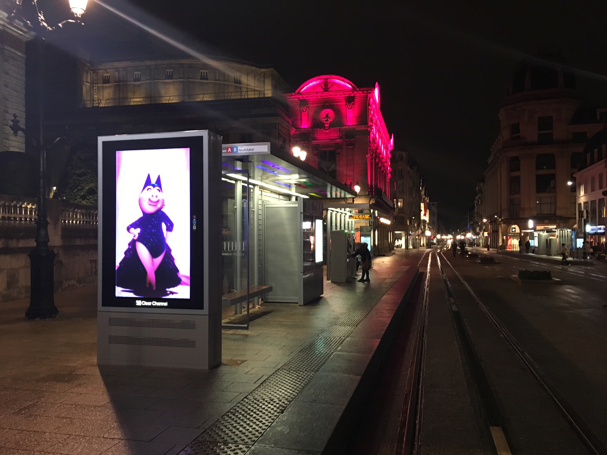 mobilier urbain digital et autonome