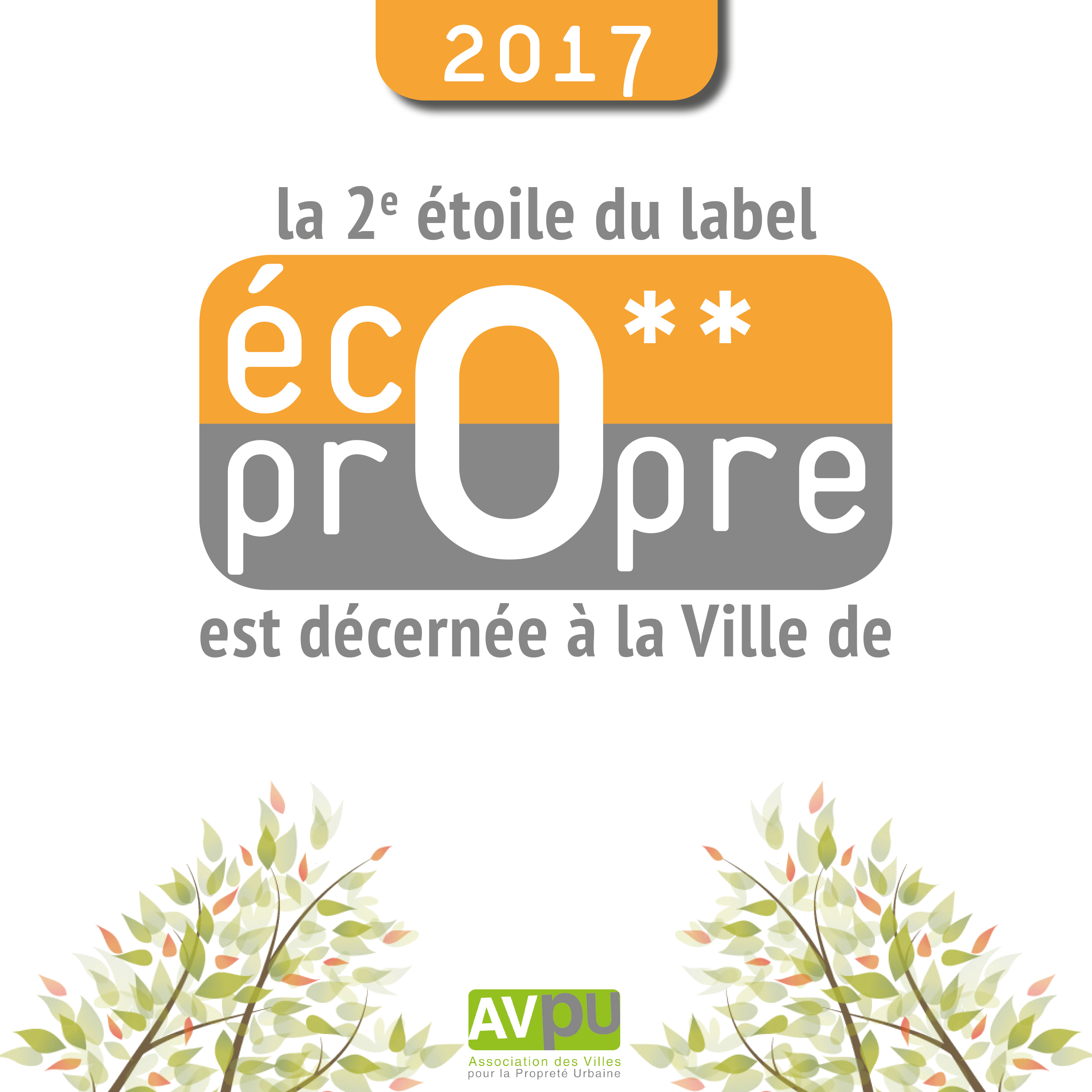 Les collectivités « propres » sont récompensées