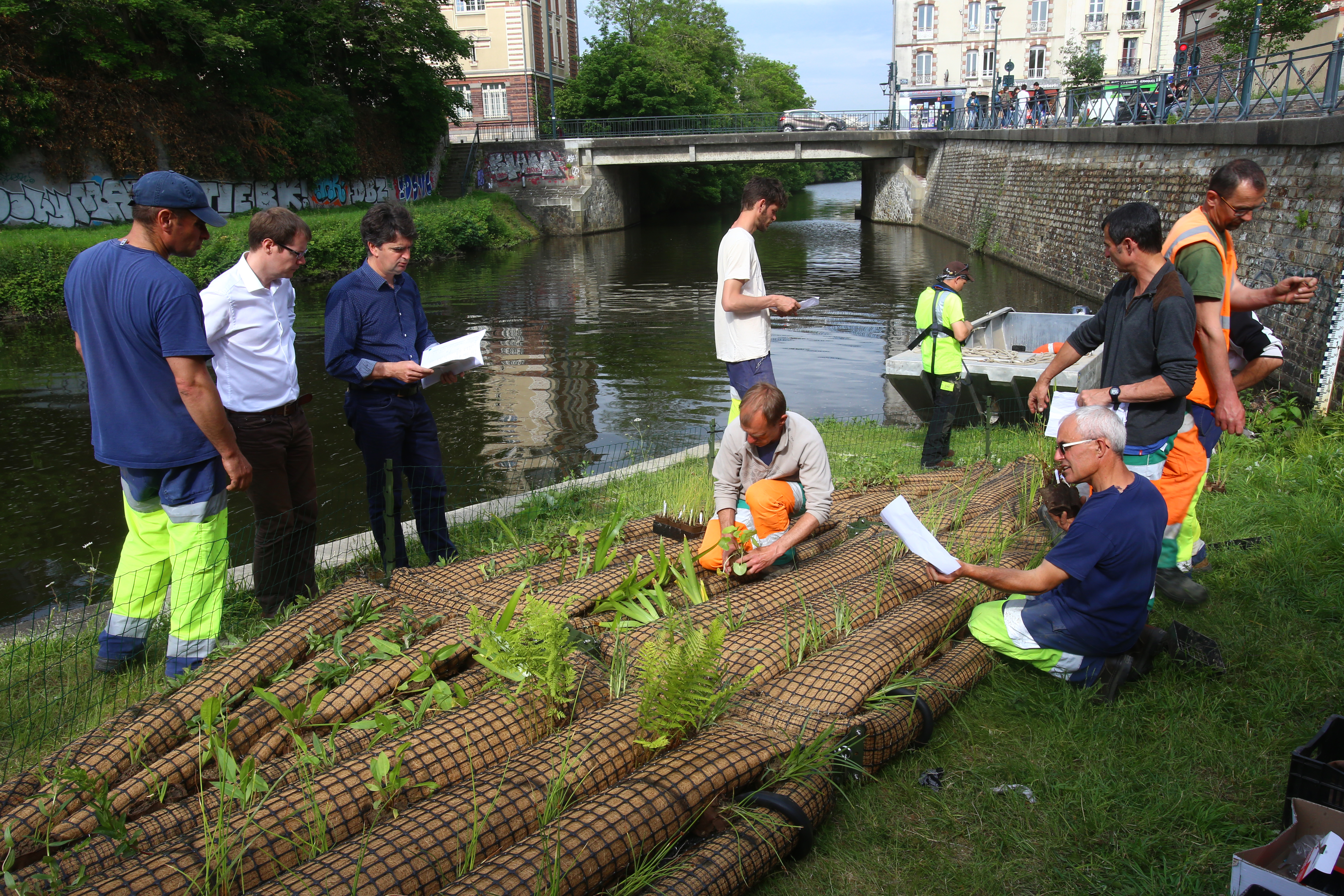 Rennes – jardins flottants