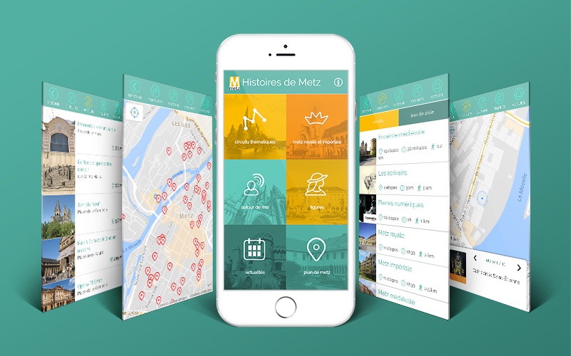 Metz : 3000 ans d’histoire et un guide pratique dans votre téléphone