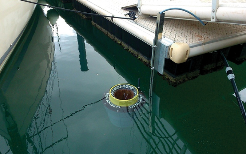 Une poubelle pour que la mer n'en devienne pas une ...