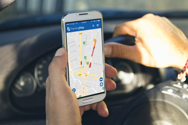STATIONNEMENT : PARKINGMAP TRAQUE LES PLACES LIBRES