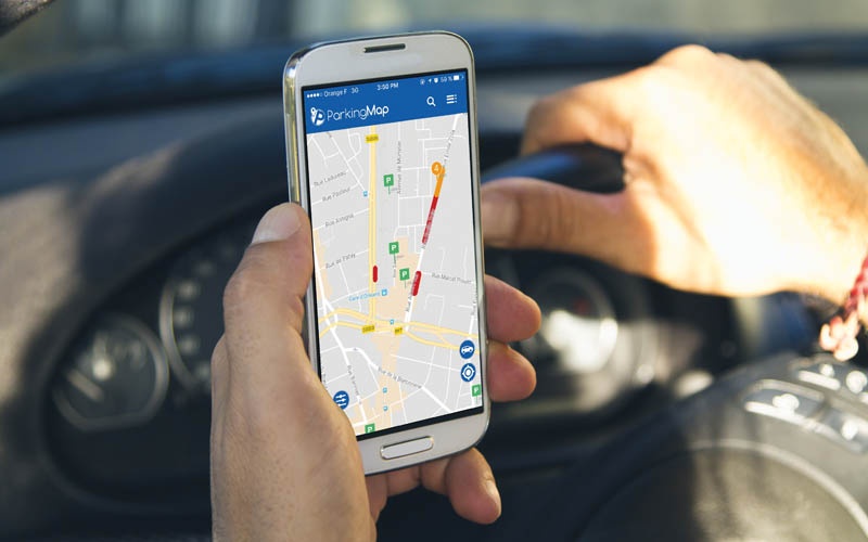 STATIONNEMENT : PARKINGMAP TRAQUE LES PLACES LIBRES