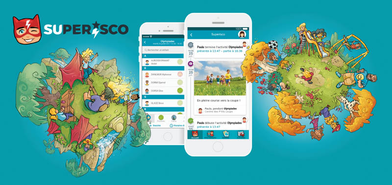 SUPERISCO gère en temps réel vos activités extra-scolaires