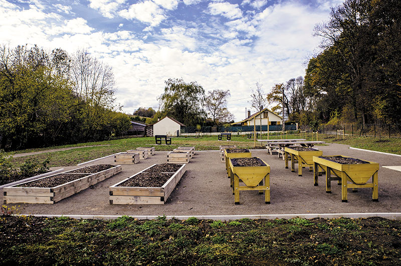 BELFORT : LE JARDIN S'OUVRE A TOUS ET A TOUS LES HORIZONS