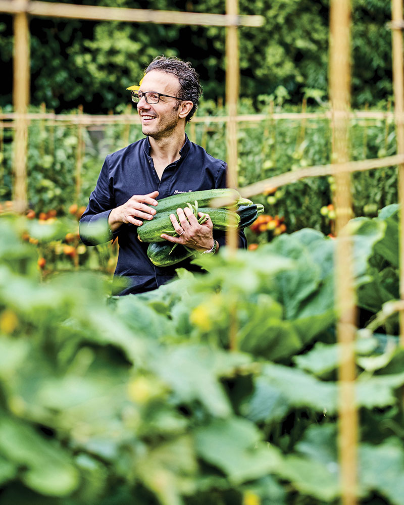 Département des Yvelines : Les légumes de George V cultivés dans un potager exemplaire.