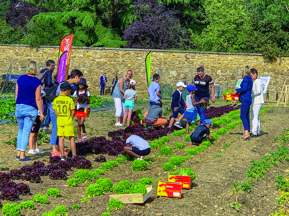 MOISSY-CRAMAYEL : une ferme bio installée en milieu urbain