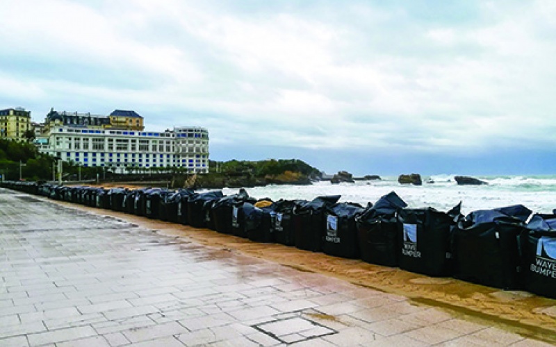 Wave Bumper : Une digue amovible pour protéger le littoral des aléas climatiques