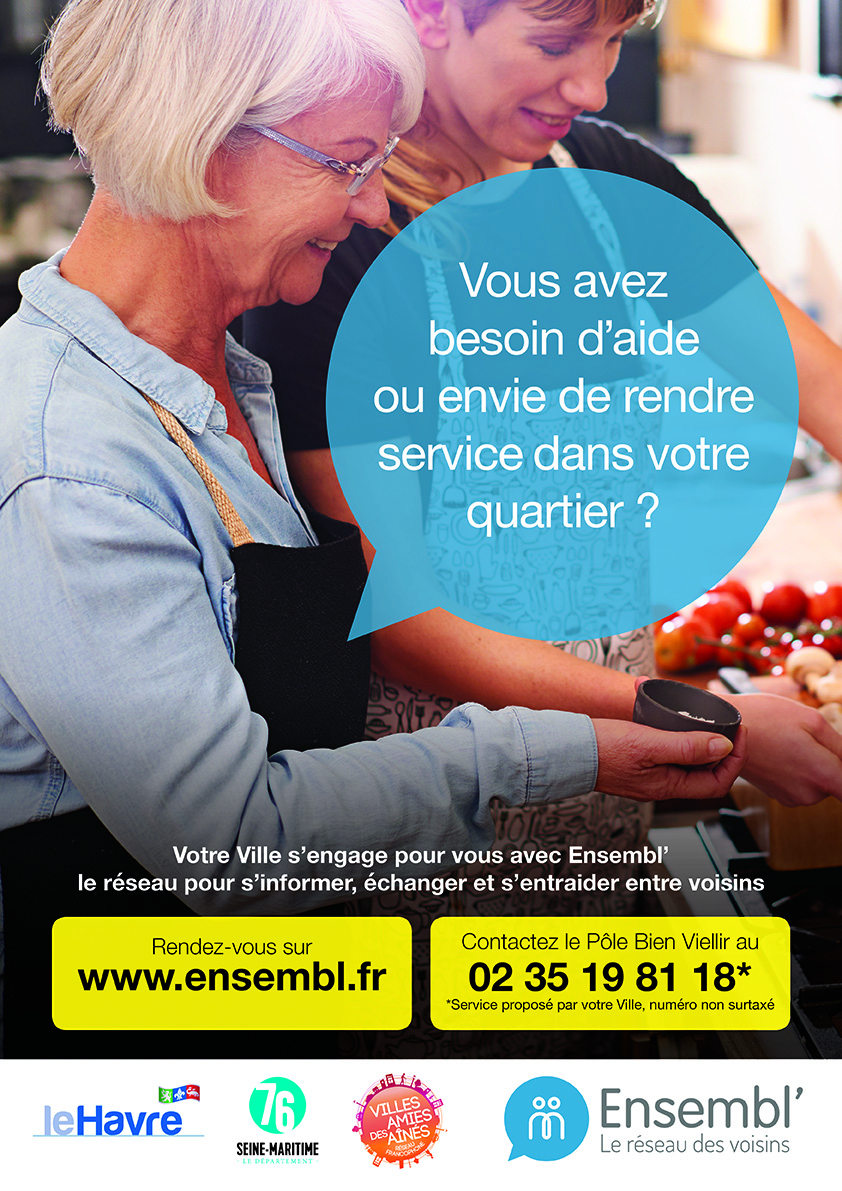 ENSEMBL' "LE RESEAU SOCIAL QUI MET DE LA VIE DANS LES QUARTIERS"