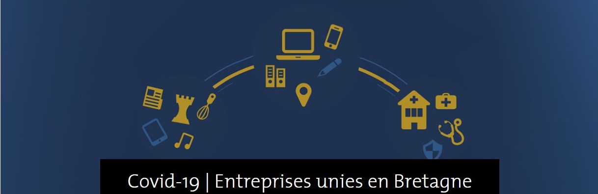 Covid-19 : les collectivités dans l'action // Région Bretagne : une plateforme pour recenser les offres de services des entreprises à destination des acteurs de santé