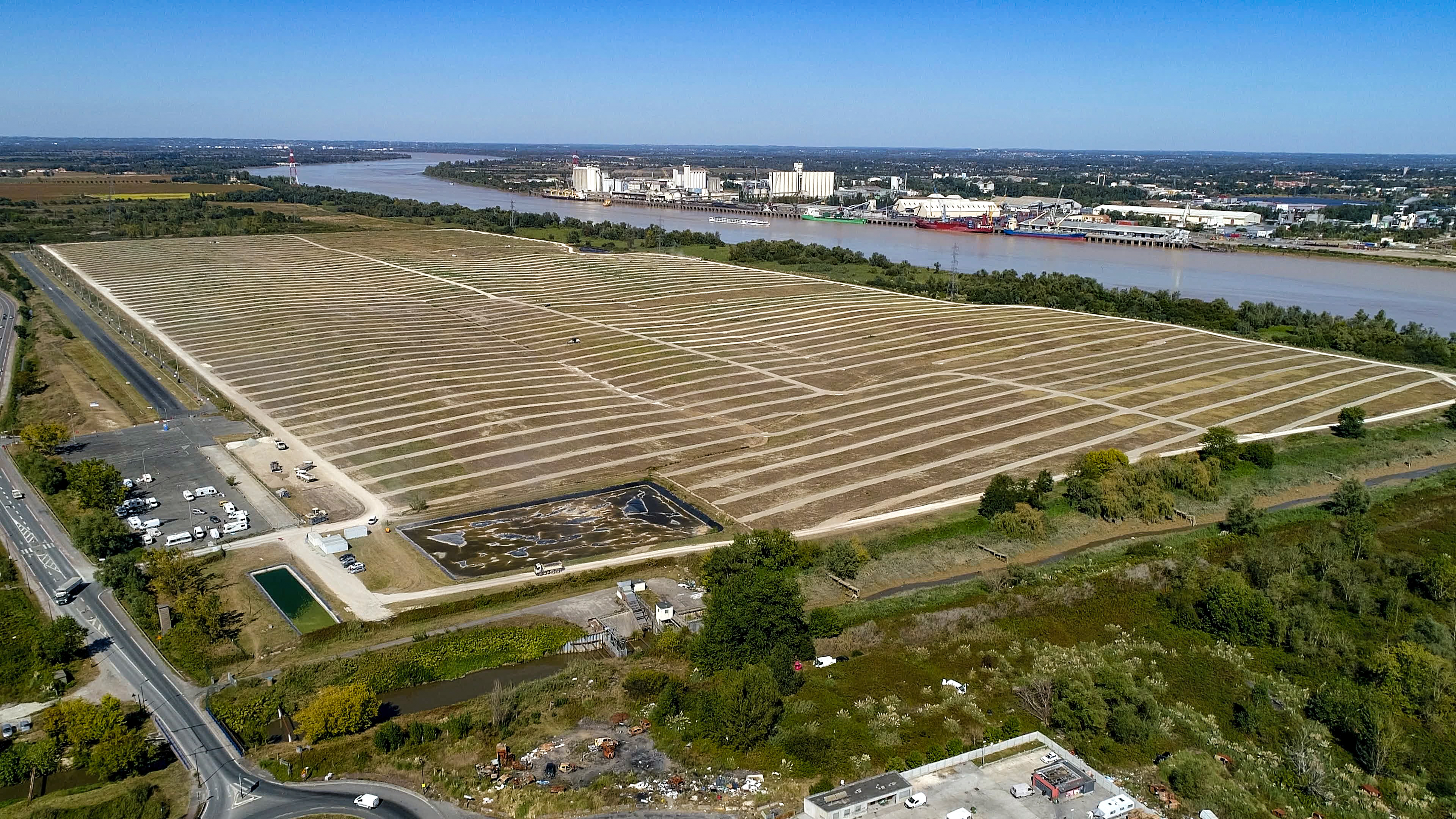 Bordeaux : une décharge transformée en centrale photovoltaïque