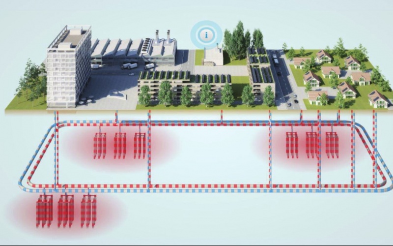 Un réseau pour récupérer la chaleur du cern